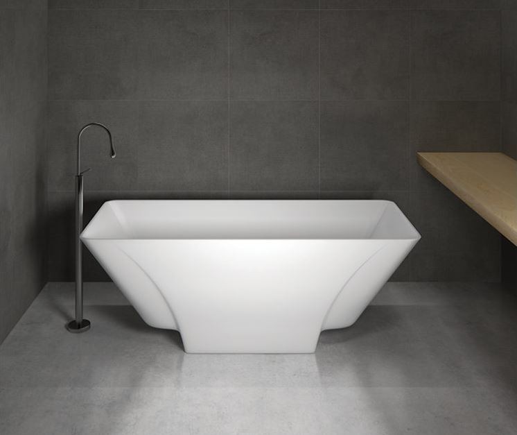 Marmorin Loren wanna wolnostojąca 163x63 Mineralicast P_W_056_02_1627