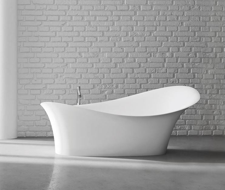 Marmorin Alice wanna wolnostojąca 180x75 Mineralicast P 551 180 020 010