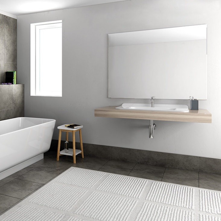 Marmorin Balta umywalka wpuszczana w blat 90x50 cm z otworem na baterię 721 090 020 011