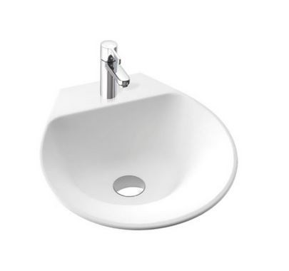 Marmorin Misa umywalka stawiana na blat 42x43,5 cm Mineralicast P_U_057_01_0421