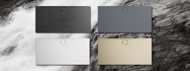 Huppe EasyFlat brodzik prostokątny 120x100 konglomerat biały połysk EF0116055