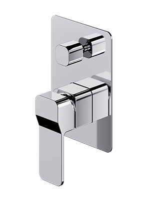 Omnires Slide bateria wannowo-prysznicowa podtynkowa chrom SL7735CR