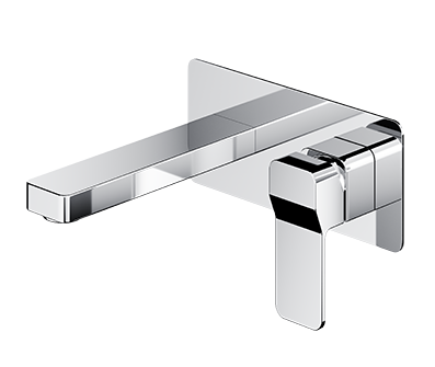 Omnires Slide bateria umywalkowa podtynkowa chrom SL7715CR