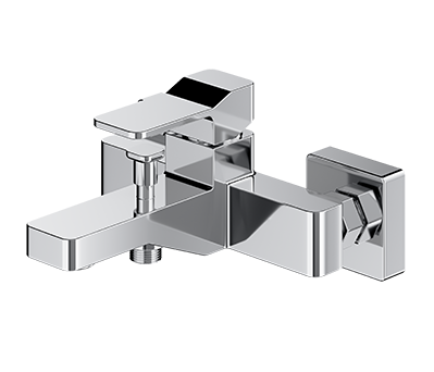 Omnires Slide bateria wannowa ścienna chrom SL7730CR