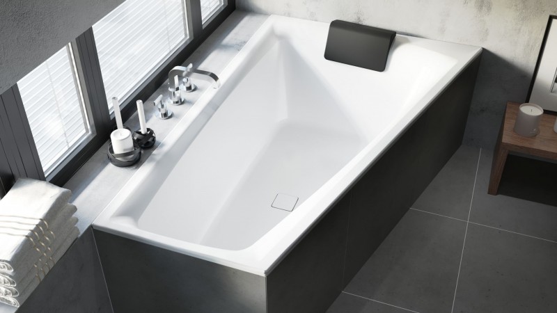 Riho Still Smart wanna asymetryczna lewa 170x110 z syfonem akryl BR04