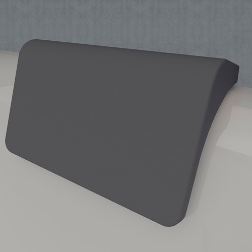 Riho zagłowek do wanien magnetyczny antracyt AH21112