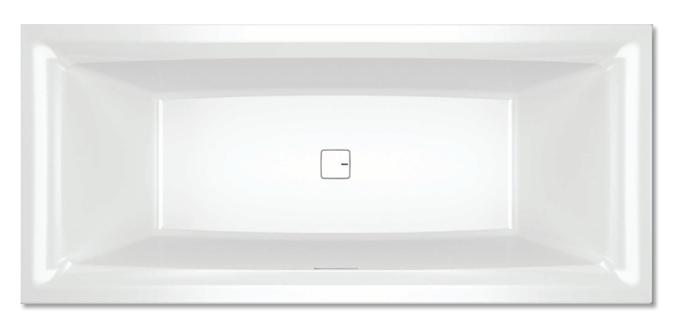 Riho Still Square wanna prostokątna 170x75 z syfonem akryl BR02