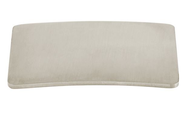 Vado wymienna osłona korka umywalkowego kwadratowa nikiel szczotkowany IND-395CAP/SQ-BRN