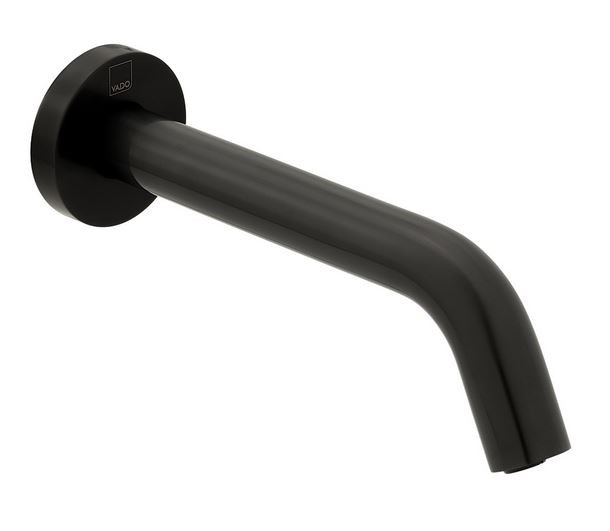 Vado Individual bateria umywalkowa sensoryczna bezdotykowa czarny szczotkowany IND-IRWSPOUT-BLK