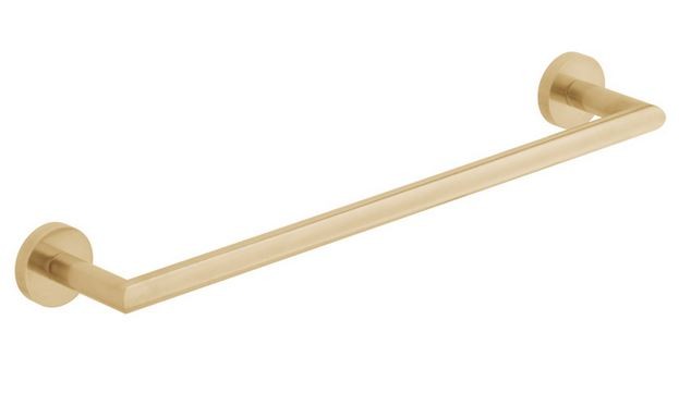 Vado Spa wieszak na ręcznik reling 45 cm złoto szczotkowane IND-SPA184-45-BRG