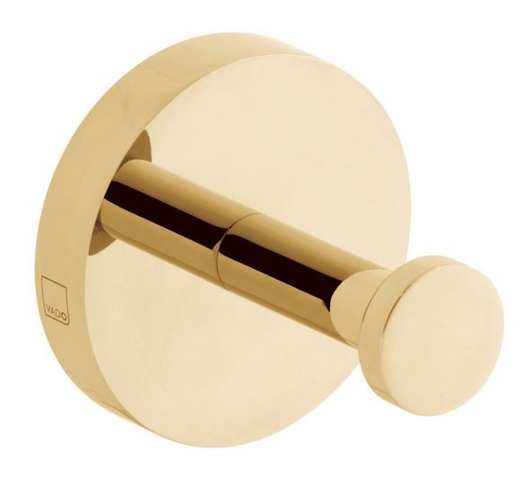 Vado Spa haczyk łazienkowy wieszak złoto polerowane IND-SPA186-BG