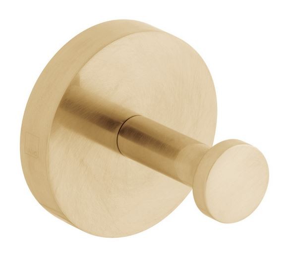 Vado Spa haczyk łazienkowy wieszak złoto szczotkowane IND-SPA186-BRG