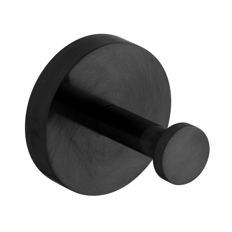 Vado Spa haczyk łazienkowy wieszak czarny szczotkowany IND-SPA186-BLK