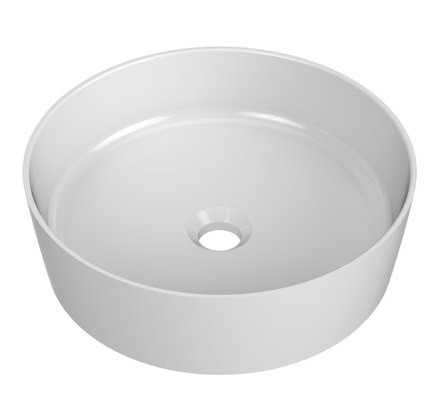 Ravak Uni Slim 400 umywalka stawiana na blat 40x40 cm cienki rant XJX01140002