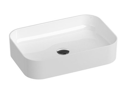 Ravak Ceramic Slim R umywalka stawiana na blat 55x37 cm XJX01155002
