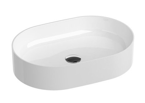Ravak Ceramic Slim O umywalka stawiana na blat 55x37 cm XJX01155001