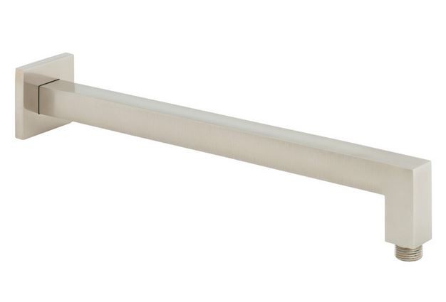 Vado Individual ramię ścienne do deszczownic 390 mm nikiel szczotkowany IND-EFSA/SQ-BRN