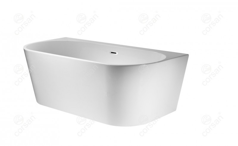 Corsan Mono wanna wolnostojąca przyścienna 150x75 biała E-030M