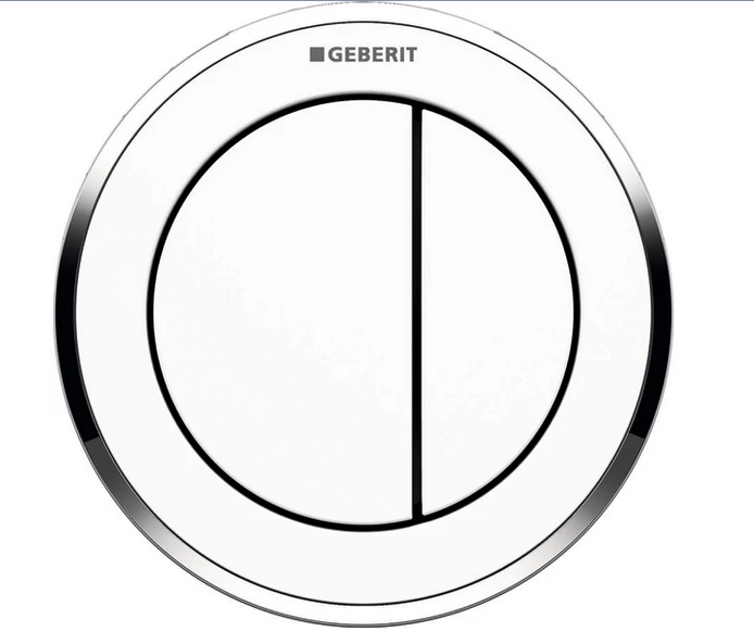 Geberit Typ 10 przycisk do stelaża biały/chrom 116.055.KJ.1