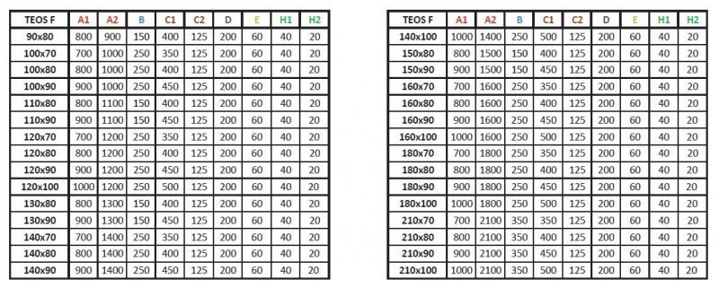 Radaway Teos F Stone brodzik prostokątny płaski 160x90 cm konglomerat efekt kamienia antracyt HTF16090-64