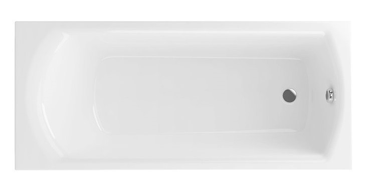 Excellent Lamia Slim wanna prostokątna 170x75 z nogami WAEX.LAM17WHS