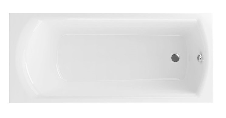 Excellent Lamia Slim wanna prostokątna 150x75 z nogami WAEX.LAM15WHS