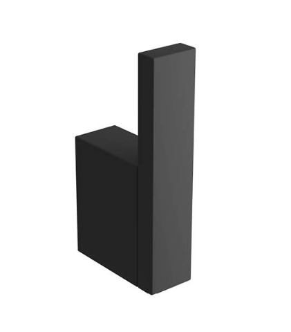 Excellent Riko haczyk pojedynczy wieszak na ręcznik czarny matowy DOEX.1601BL