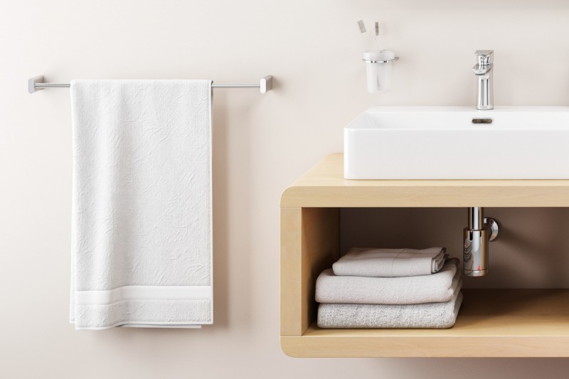 Excellent Kobo wieszak na ręcznik pojedynczy 60 cm chrom połysk DOEX.1711CR