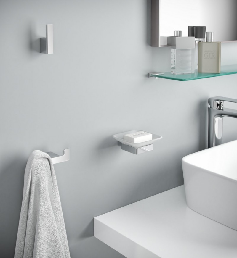 Excellent Riko haczyk pojedynczy wieszak na ręcznik chrom połysk DOEX.1601CR