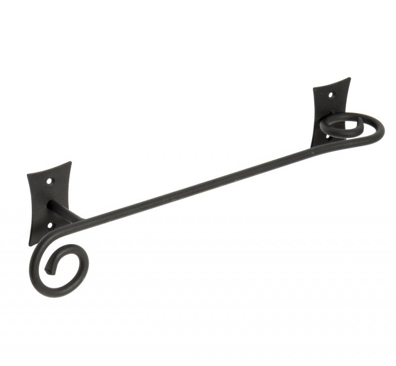 Sapho Rebecca wieszak na ręcznik 300mm czarny retro CC320