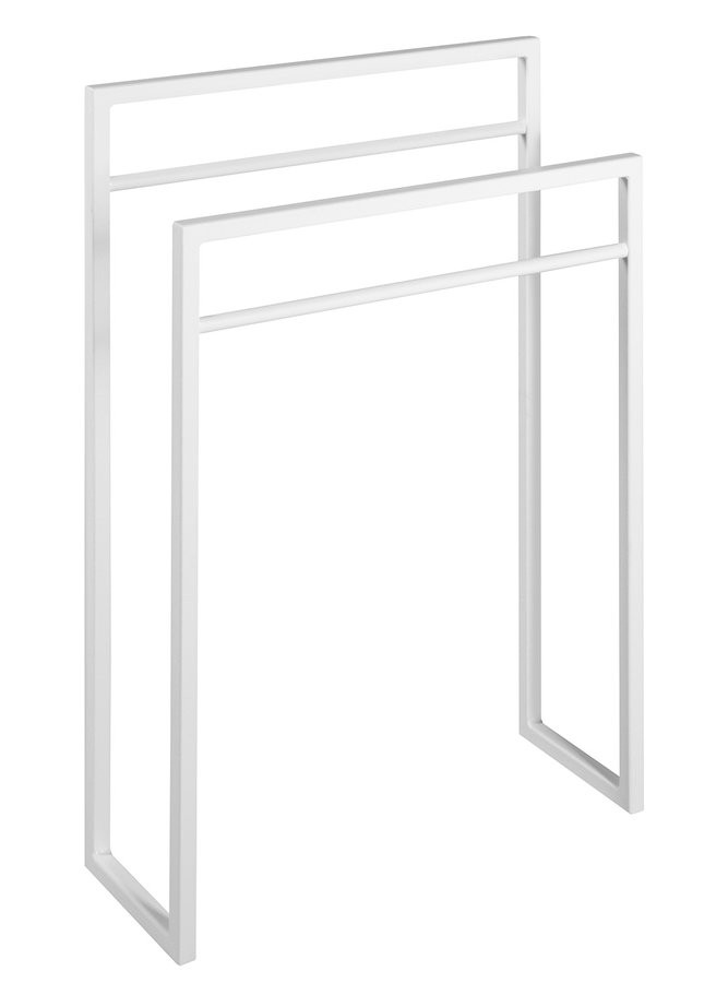 Sapho SKA Industrial wieszak na ręczniki wolnostojący 55x79,2x20 cm biały matowy SKA311