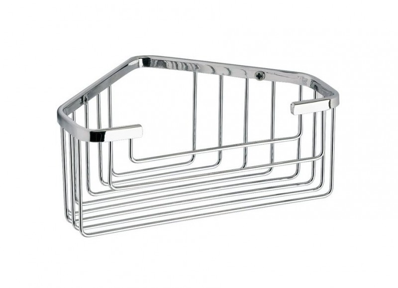 Sapho Gedy Smart pólka mydelniczka wisząca narożna 200x80x151mm chrom 2483