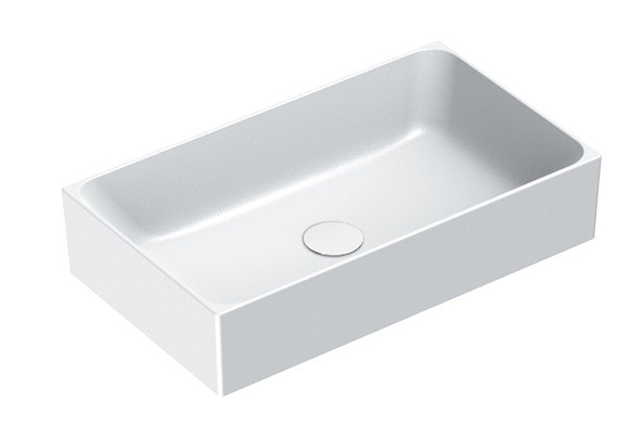 Catalano New Zero umywalka stawiana na blat 60x35 biały matowy Cataglaze 16035ZEBM