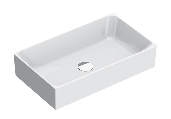 Catalano New Zero umywalka stawiana na blat 60x35 biały połysk Cataglaze 16035ZE00