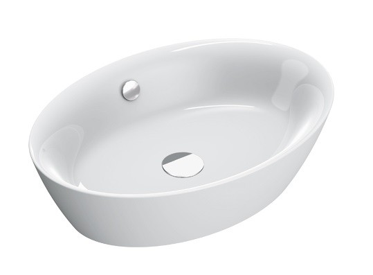 Catalano Velis umywalka stawiana na blat 60x42 biały Cataglaze 160APVL00