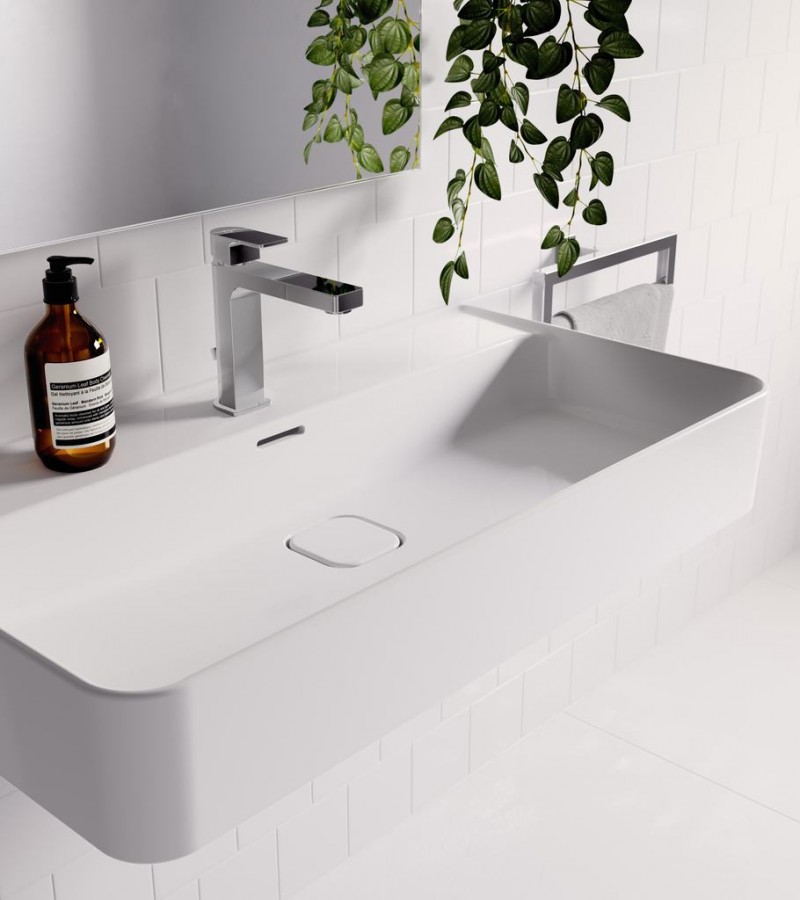 Ideal Standard Edge bateria umywalkowa stojąca Grande metalowy korek automatyczny chrom A7106AA