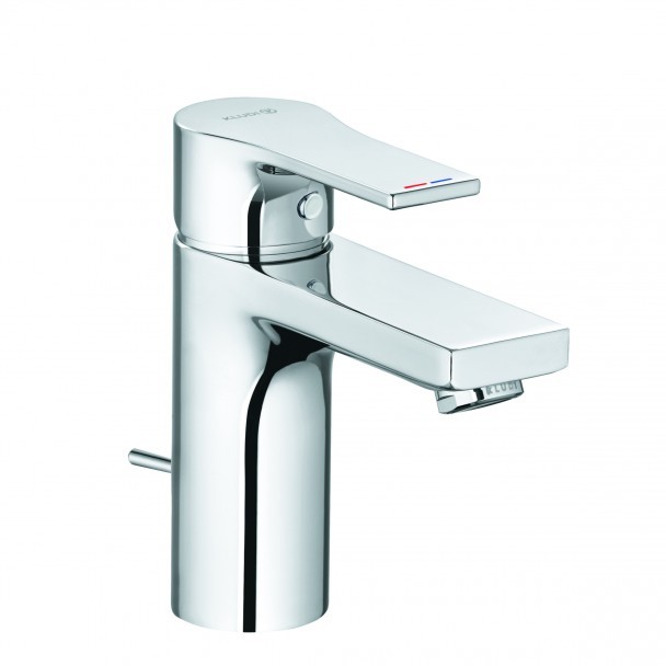 Kludi Zenta SL jednouchwytowa bateria umywalkowa 100 DN 15 z korkiem chrom 48 290 05 65