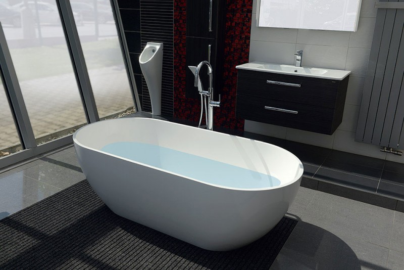 Polysan Reduta wanna wolnostojąca 170x80 cm biały 72842