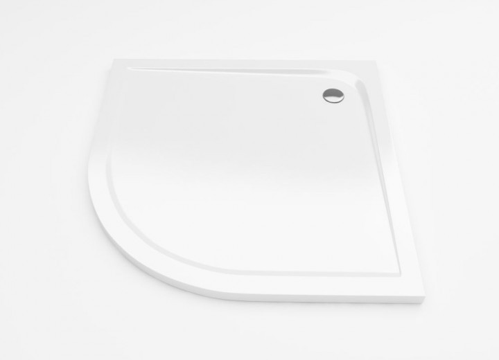 Excellent Sense brodzik półokrągły płaski 100x100 biały BREX.SEN10WHN