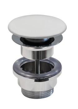 Catalano ceramiczny korek click-clack do umywalek biały matowy 5POSCBM