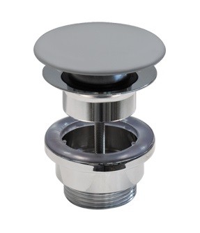 Catalano ceramiczny korek click-clack do umywalek szary cemento 5POSCCS