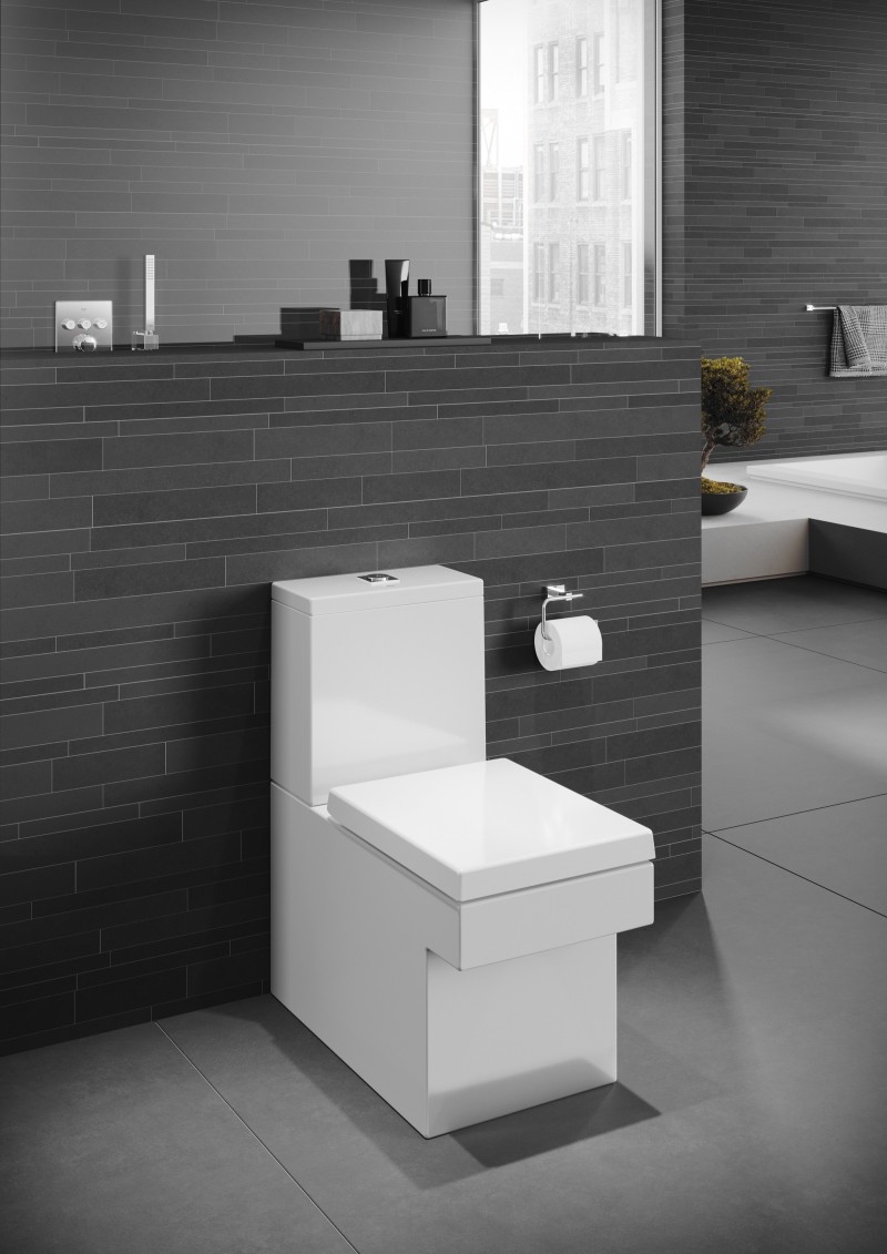 Grohe Cube Ceramic deska WC samoopadająca biel alpejska 39488000