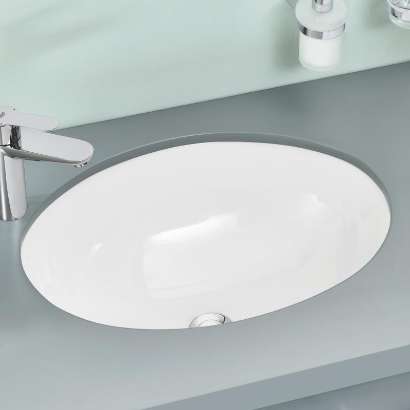 Grohe Euro Ceramic umywalka podblatowa 56x42 cm biel alpejska 39423000
