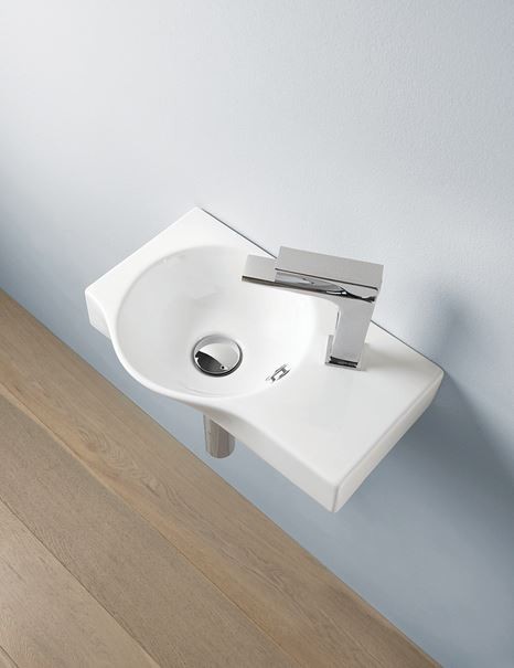 Artceram Lavamani Union umywalka wisząca ceramiczna 43x27 cm biały LML001