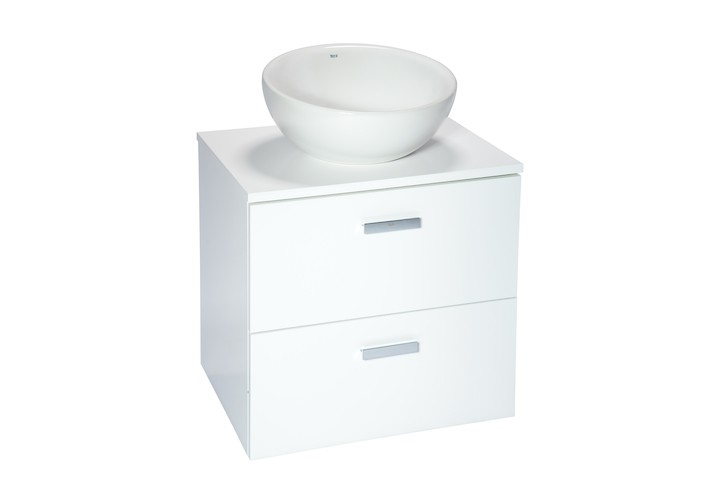 Roca Victoria Basic szafka pod umywalkę z blatem i z 2 szufladami 60 cm A856952806 - DG
