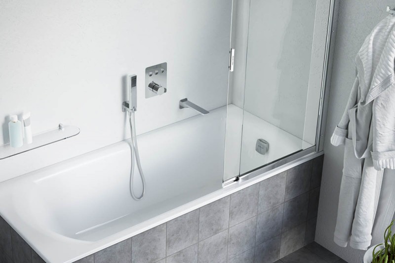 Excellent Krotos termostatyczna bateria podtynkowa 3-drożna chrom AREX.8046CR