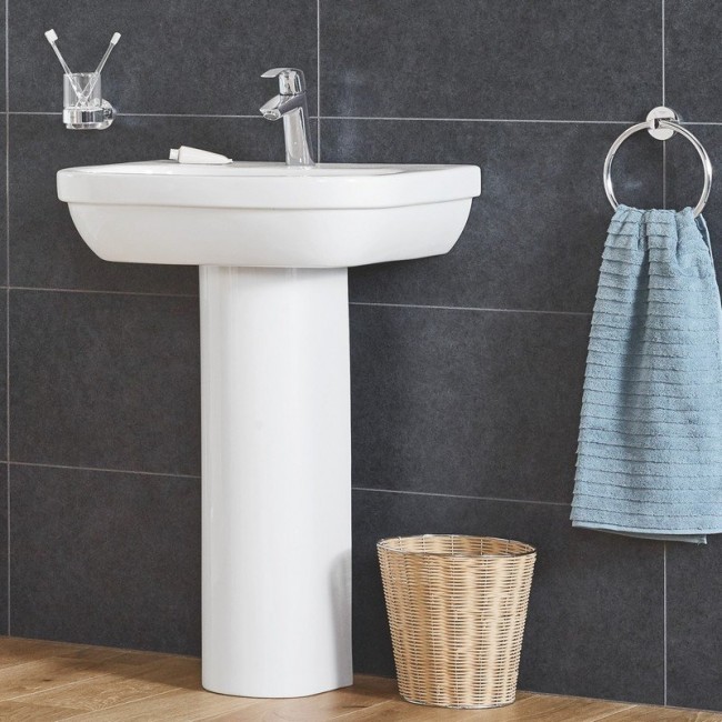 Grohe Euro Ceramic postument do umywalki biel alpejska 39202000