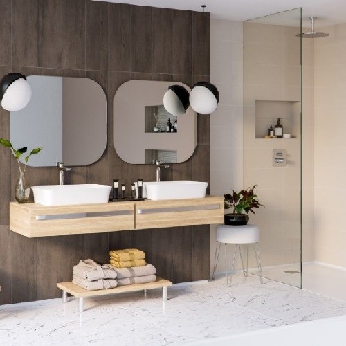 Ideal Standard Connect Air bateria umywalkowa stojąca wysoka metalowy korek automatyczny chrom A7025AA