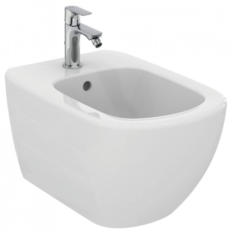 Ideal Standard Connect Air bateria bidetowa z metalowym korkiem automatyczny stojąca chrom A7030AA