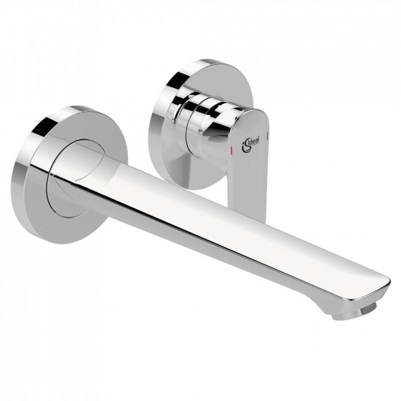 Ideal Standard Connect Air bateria umywalkowa ścienna, podtynkowa wylewka 22 cm chrom A7009AA